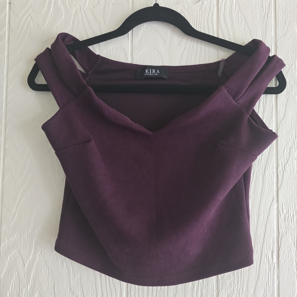 Akira Crop Top Sz L